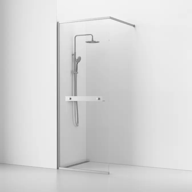 Duschvägg Svedbergs Langfoss Fast