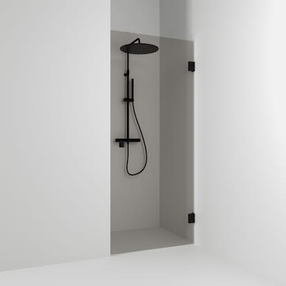 Duschdörr Svedbergs 180° Rak Enkel