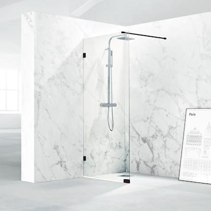 Skärmvägg Svedbergs 180° Rak