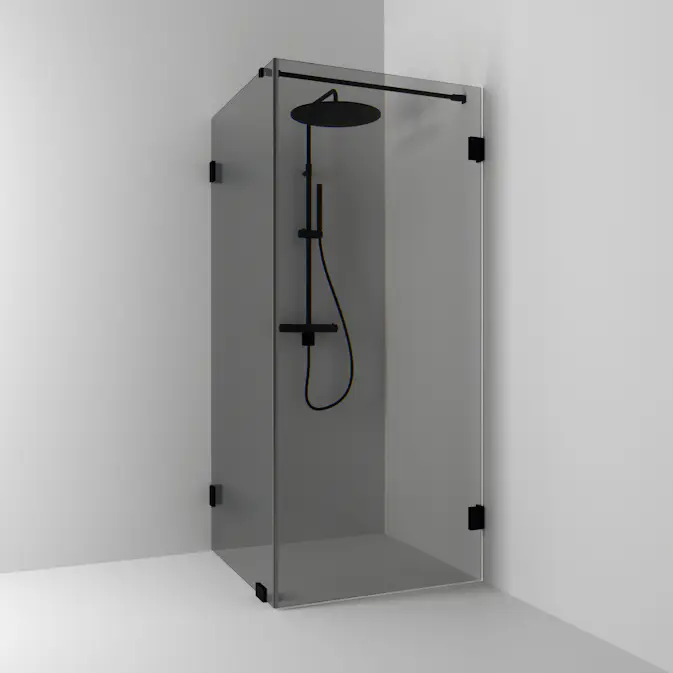 Duschhörn Svedbergs 180° Rak/Fast