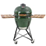 Kamadogrill Kamado Sumo Midi 21" Grønn, Kullgrill med Grillrist