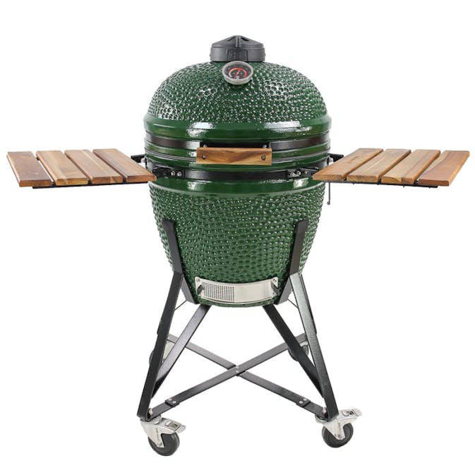 Kamadogrill Kamado Sumo Midi 21" Grønn, Kullgrill med Grillrist