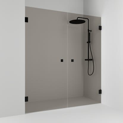 Duschdörr Svedbergs 180° Rak Dubbel