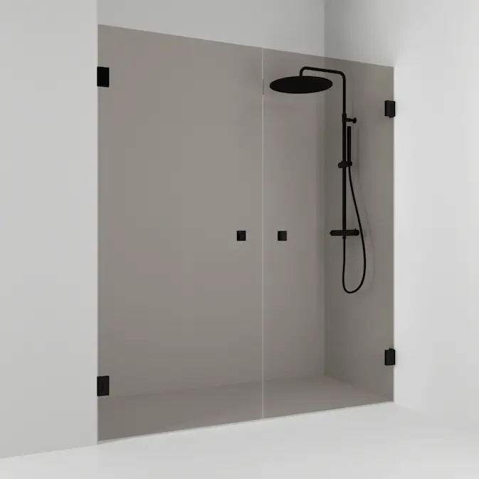 Dusjdør Svedbergs 180° Dobbel