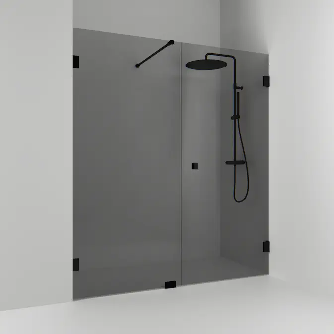 Duschdörr Svedbergs 180° Rak Kombi