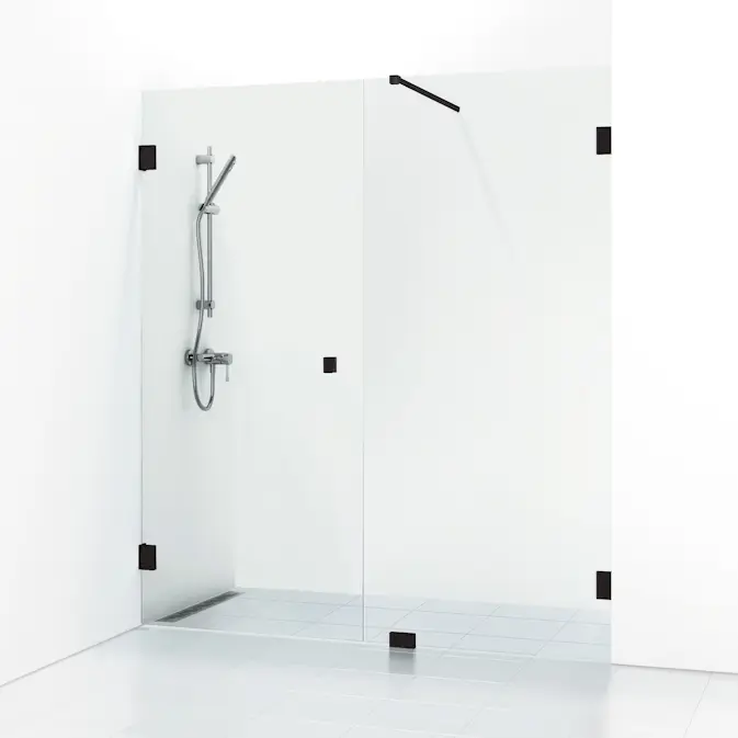 Duschdörr Svedbergs 180° Rak Kombi