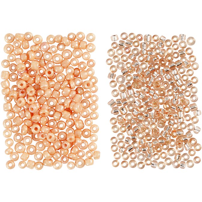 Rocaillesperler Creativ Company D17 mm Str 15/0 Hullstr 0,5-0,8 mm 2x7 g/1 Pk