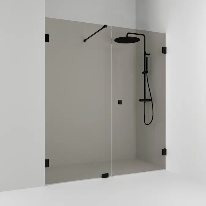 Duschdörr Svedbergs 180° Rak Kombi