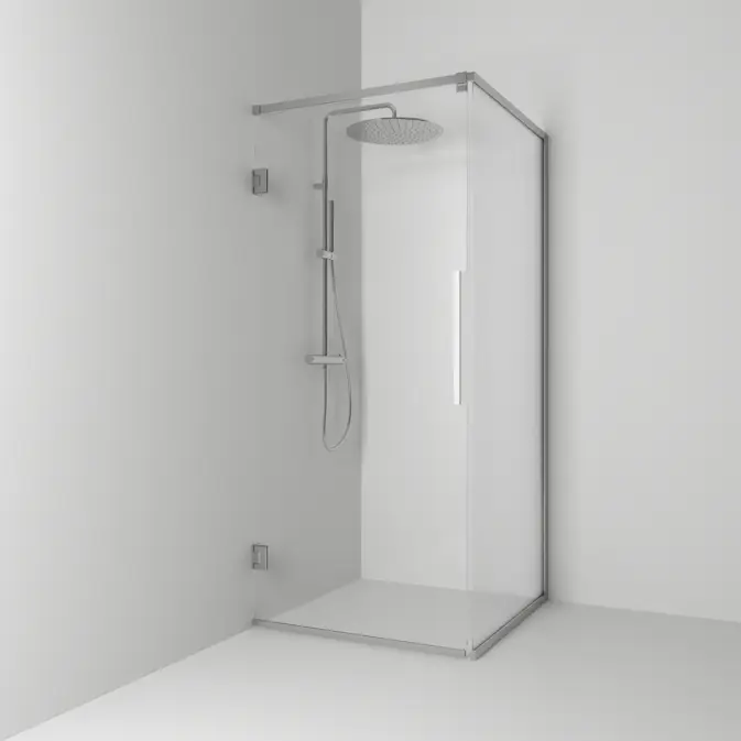 Duschhörn Svedbergs Langfoss Kombi 200 med Linjeglas