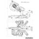 Kapp-/gjæringssag Metabo KGS 254 M + KSU 251