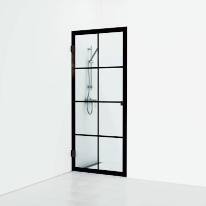 Duschdörr Svedbergs 180° Rista Rak Enkel