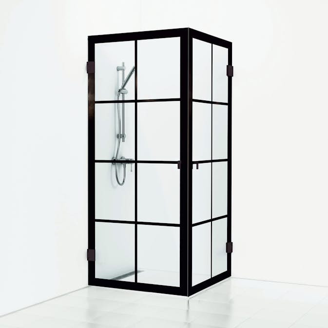 Dusjhjørne Svedbergs 180° Rista Rett