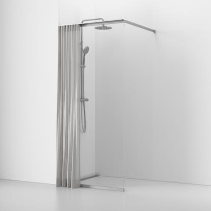 Gardinskena Svedbergs Langfoss till Duschvägg