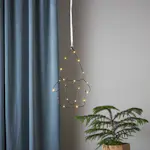 Juledekor Star Trading Santa Nisse med LED