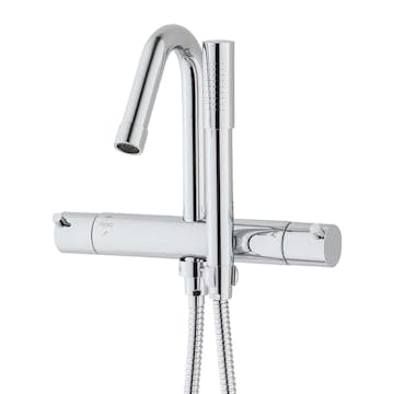 Badekarbatteri Mora Izzy Regular med Hånddusj