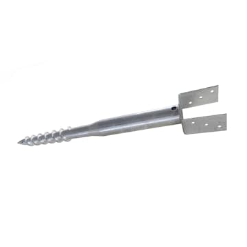 Jordskrue Krifon med Stolpefeste 90 mm