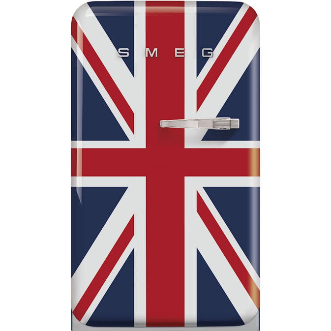 Frittstående Kjøleskap Smeg FAB10LDUJ5 Union Jack Venstrehengt med LED-Belysning