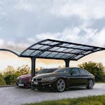 Dobbel Carport Canopia av Palram Arizona Breeze Carport i Metall 6x5 m