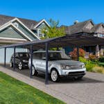 Dobbel Carport Canopia av Palram Arcadia i Metall 3,6x11 m