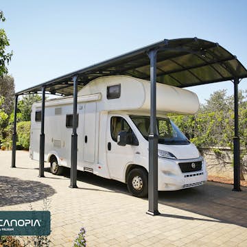 Carport Canopia av Palram Alpine I Metall for Bobil 3,6x8,5 m
