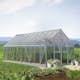 Drivhus Canopia av Palram Essence 11,8 m² Sølv
