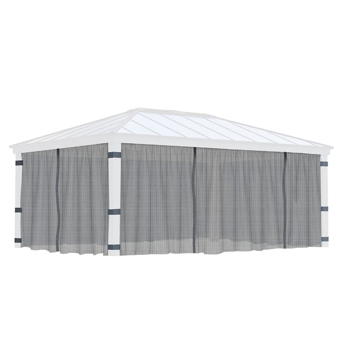 Myggnett Canopia by Palram Sett Til Dallas Gazebo 4,3 X 6 m