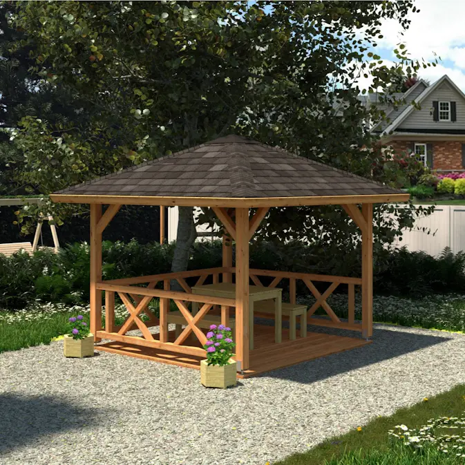 Paviljong Palmako Betty 9,0 m2