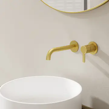 Servantbatteri Damixa Silhouet for Innbygging m Rosett 250mm Komplett