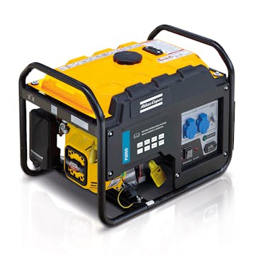 Strømaggregat Atlas Copco P3000 Kondensator 2,3 kVA 230 V 1-Fas
