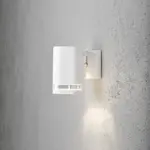 Vegglampe Gnosjö Konstsmide Modena Ned Transparent GU10