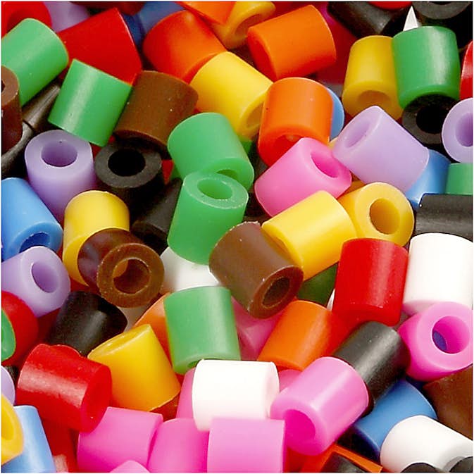 Rørperler Creativ Company Størrelse 5x5 mm Hullstr 2,5 mm Medium