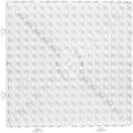 Perleplate Creativ Company Transparent Stor Samlekvadrat Kvadrat Jumbo 1 Stk