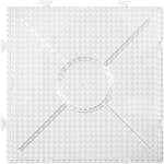 Perleplate Creativ Company Transparent Str 15x15 cm 2 St/1 Pk