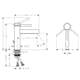 Tvättställsblandare Hansgrohe Finoris 110