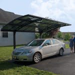 Carport Canopia av Palram Arizona Breeze I Metall 3x5 m