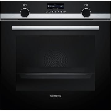 Innebygd ovn Siemens HB579GBR3 iQ500 Rustfritt stål med Pyrolytisk Rengjøring og Air Fry-funksjon