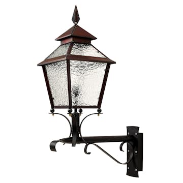 Vegglampe Westal Eriksberg Smie Kobber/klar