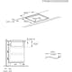 Induksjonstopp Electrolux HHHB760S med Innebygd Vifte Sort