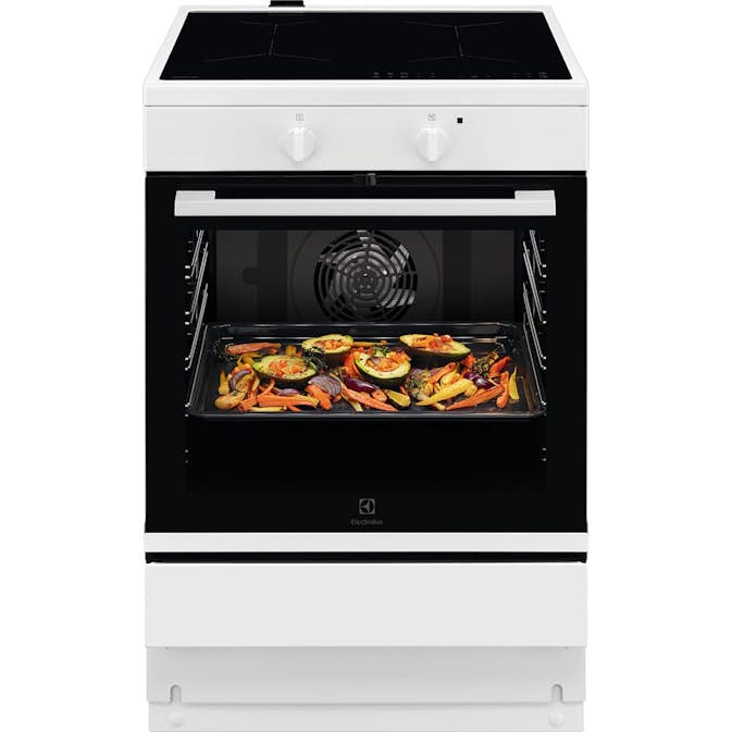 Induksjonsovn Electrolux LKI64404NW med Smarte Funksjoner Hvit
