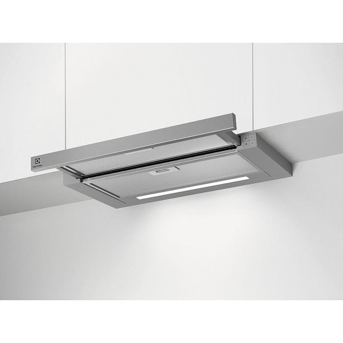 Fritthengende Kjøkkenvifte Electrolux LFP616X LED Belysning Grå