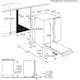 Integrert Oppvaskmaskin AEG FSE63657P Helintegrert for IKEA Metod