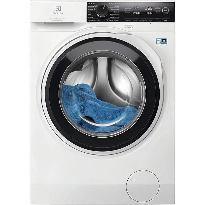 Frontmatet Vaskemaskin Electrolux EFI743S14S SteamCare Hvit