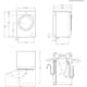 Frontmatet Vaskemaskin AEG ProSteam LR732R94Q Hvit