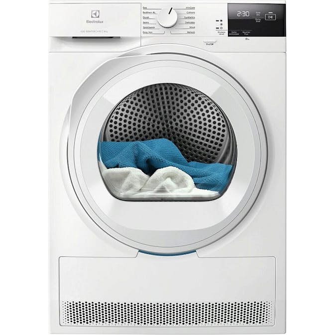 Varmepumpetrommel Electrolux EDI621O85O med GentleCare og SensiCare Teknologi
