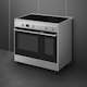 Inbyggingsovn Smeg - CX92IM, Rustfri med Dobbelovn