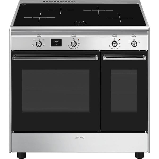 Inbyggingsovn Smeg - CX92IM, Rustfri med Dobbelovn