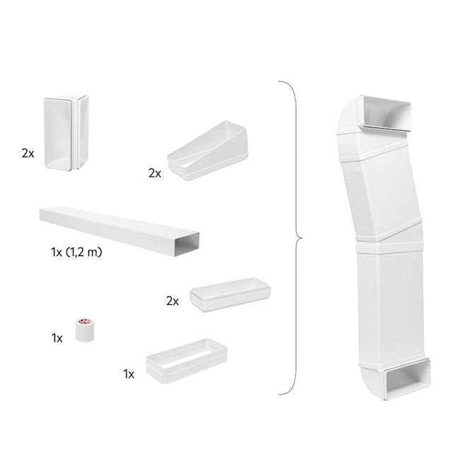 Half Piping Kit Electrolux for Induksjonstopp
