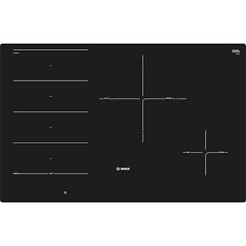 Induksjonstopp BOSCH Serie 8 PXE801DC1E Sort 80cm flexzoner