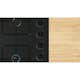 Gasskomfyr BOSCH Serie 2 POH6B6K30 Sort 60 cm