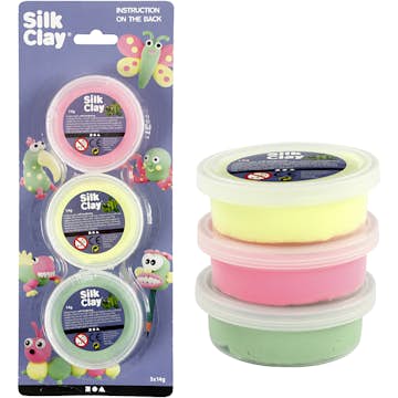 Silk Clay Creativ Company 3x14 g/1 Pk